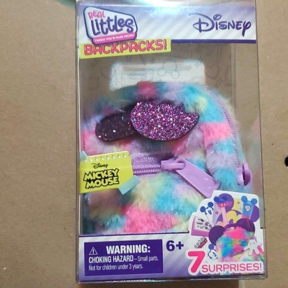 Real Littles Disney Mini Backpacks Mickey Mouse Surprises NEW Rainbow N…